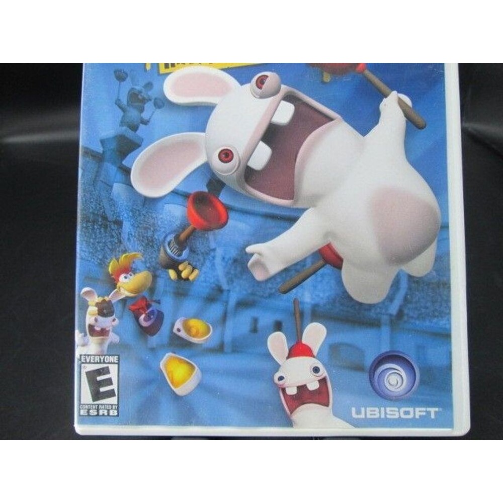 Rayman Raving Rabbids (Nintendo Wii, 2006) Complete CIB - Picture 4 of 11